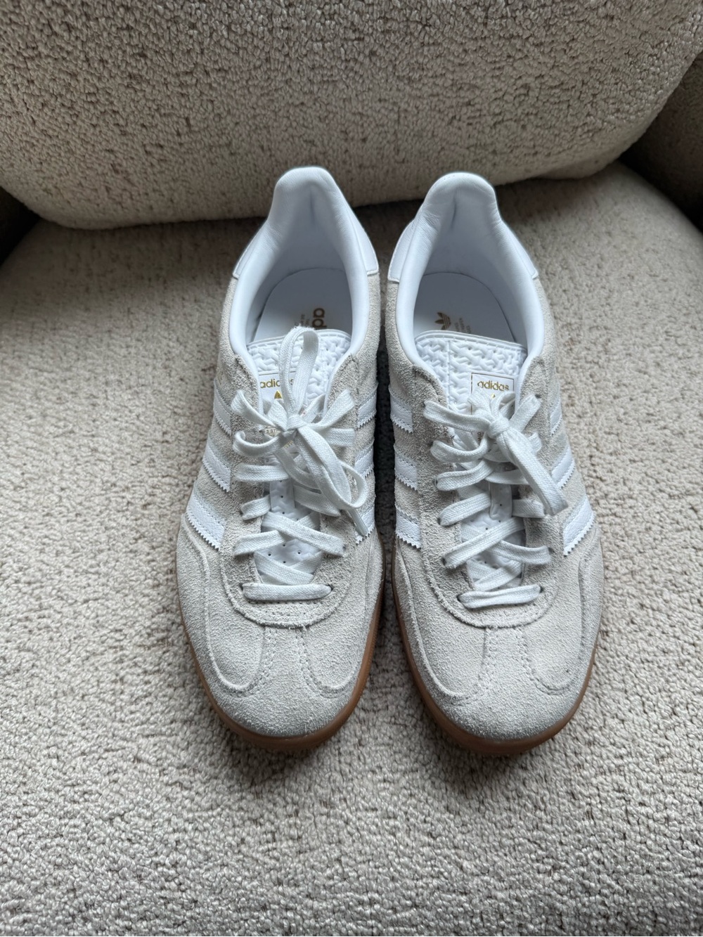 adidas Women's Off-White Gazelle Sneakers